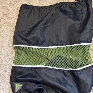 Greatland Black Green Mesh Duffel Bag Gym Travel Sport Gear